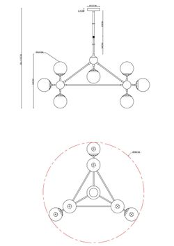Люстра на штанге Arte Lamp