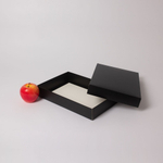 Коробка крышка-дно 30x5x20, черный, картон