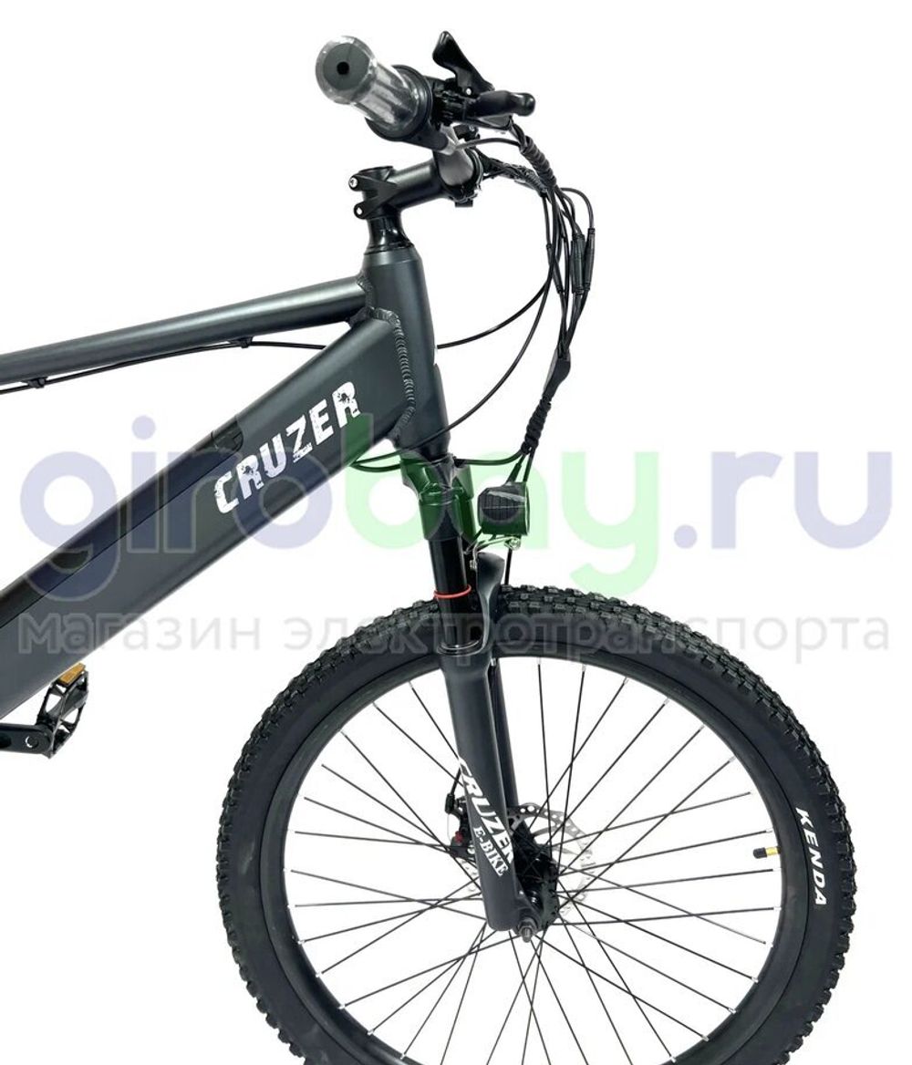 Электровелосипед CRUZER E-BIKE 27.5 - Черный фото фото №2