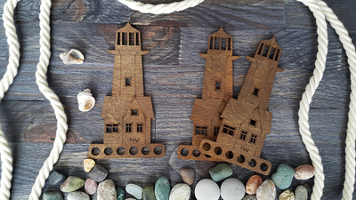 Органайзер "Дом с маяком" из Морской коллекции