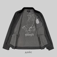  Куртка мужская Ripndip Los Feliz Denim Work Jacket артикул:RND10192 - купить в магазине Дайс