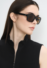 Спортивные очки 100% RIDELEY Matte Black Havana - Bronze Lens