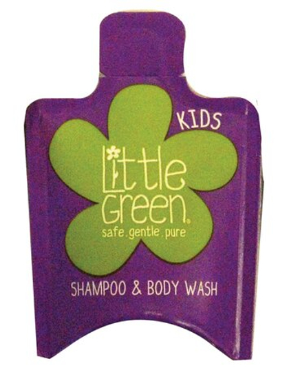 Шампунь и гель для тела. Без слез /Shampoo & Body Wash Kids Little Green 14.8 мл