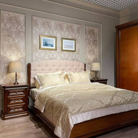 SILVIA Кровать КР4  с мягким эл-том б/изножья (б/рамы кроватной)