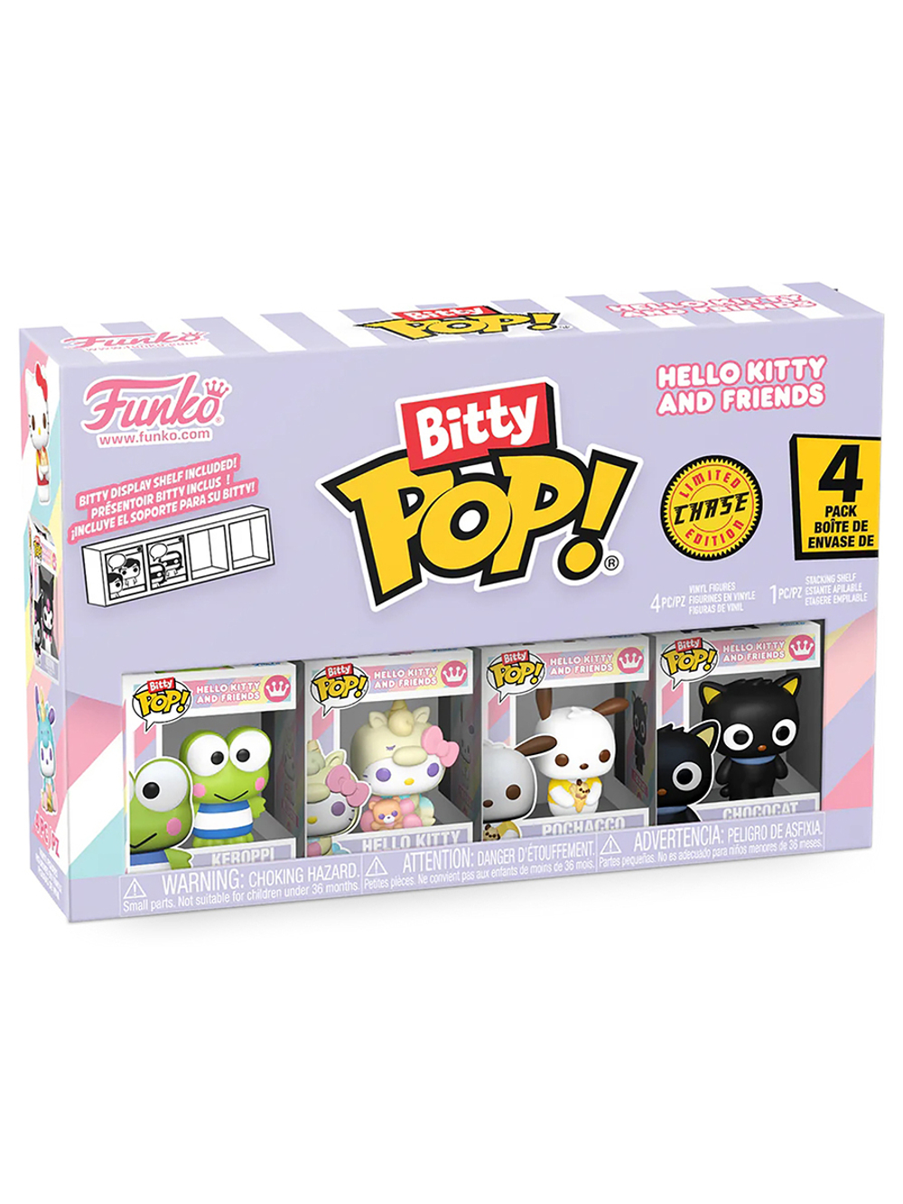 Фигурка Funko Bitty POP! Hello Kitty And Friends Keroppi+HK+Pochacco+Chase (1 of 4) 4PK 85714