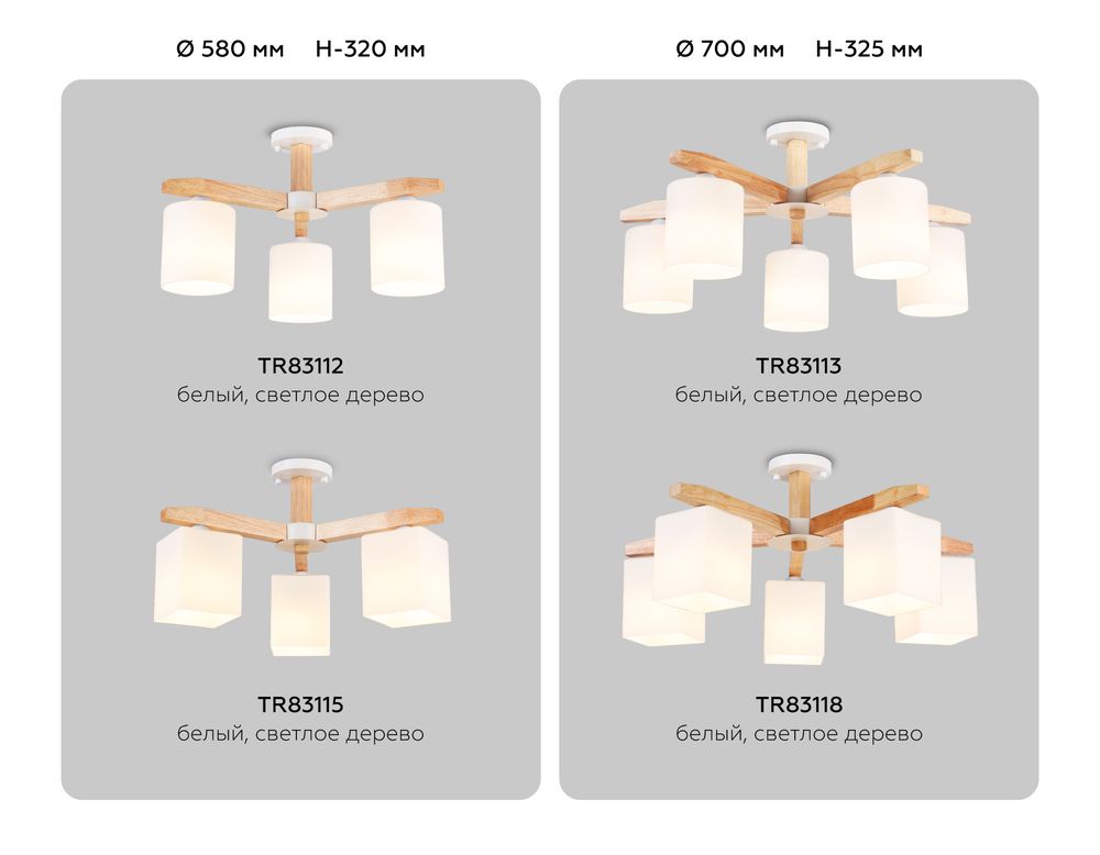Ambrella Подвесная люстра Loft TR83118