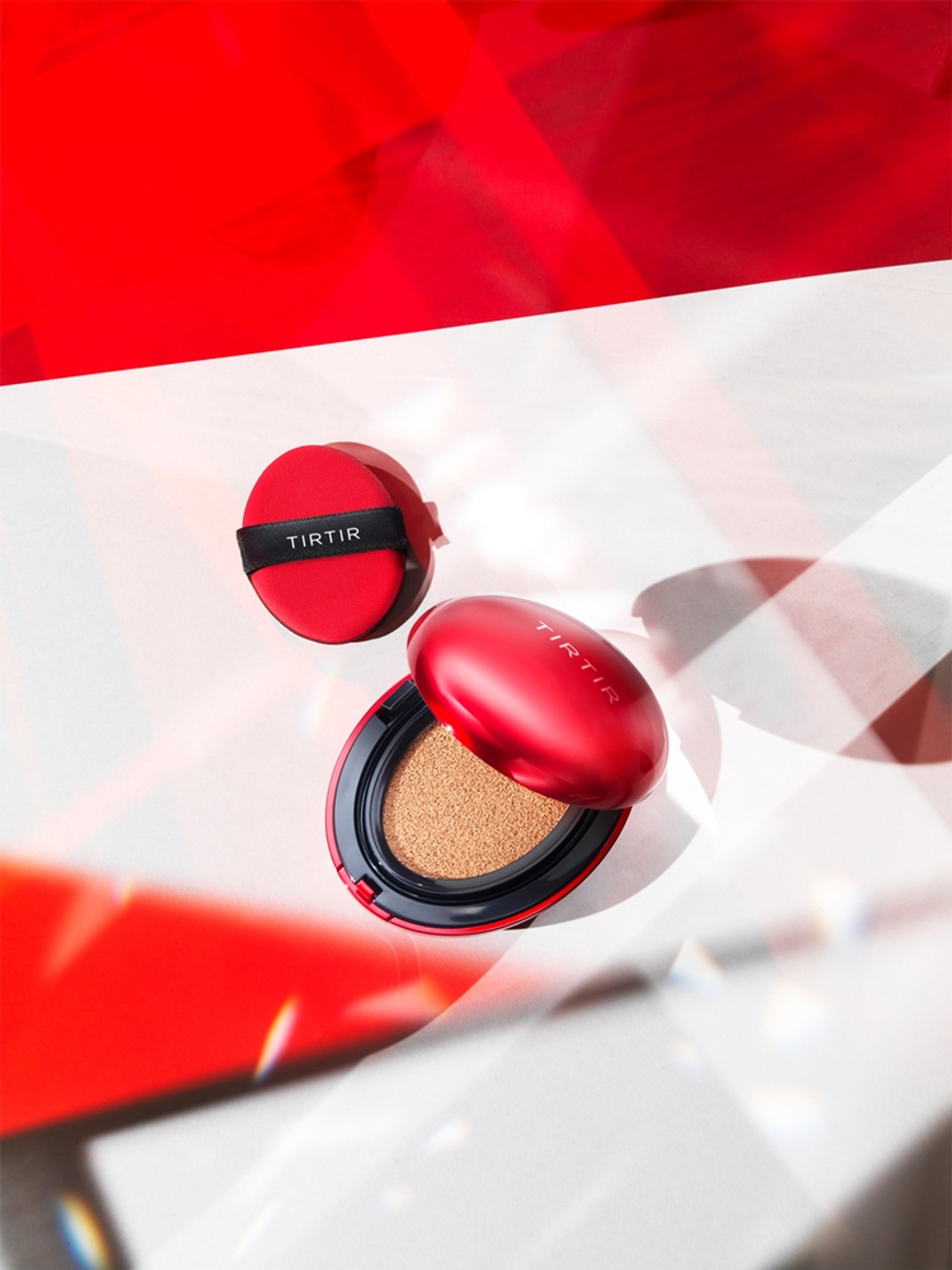 TIRTIR Mask Fit Red Cushion - Долговременное основание в губке оттенок 24N Latte, 18 g