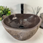 Раковина из речного камня RS-65291 48*45*15 0857