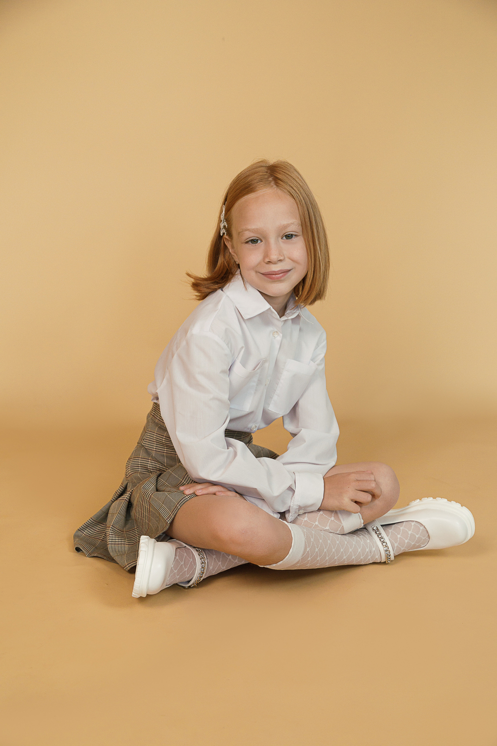 юбка в клетку