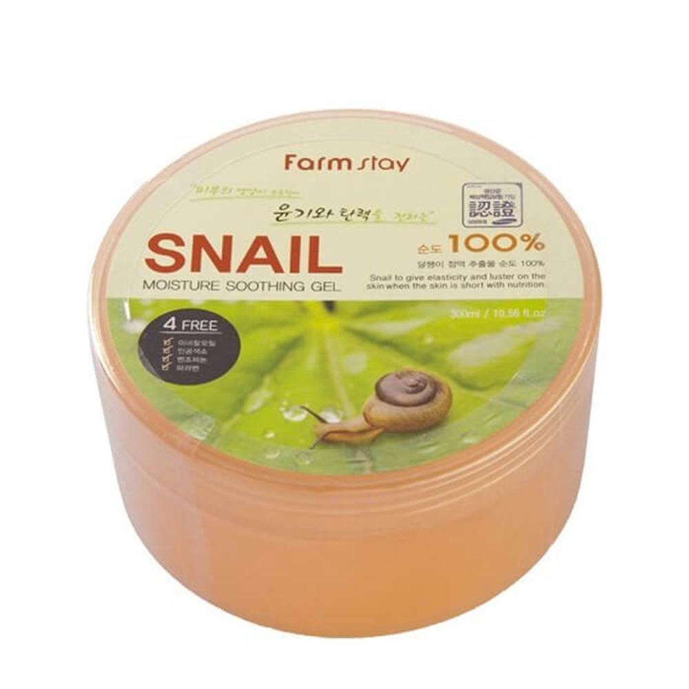 FarmStay. Многофункциональный гель для тела с муцином улитки Snail Moisture Soothing Gel