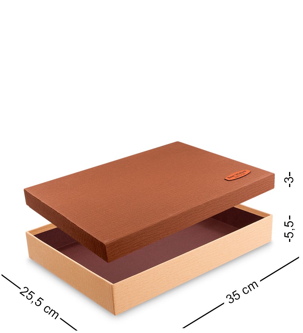 Packing Symphony WF-04/1-D Коробка «Прямоугольник» цв.беж./корич.