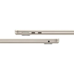 Ноутбук Apple MacBook Air 15 (M4, 10C CPU/10C GPU, 2025), 16 ГБ, 256 ГБ SSD, Starlight (сияющая звезда) (MW1J3)