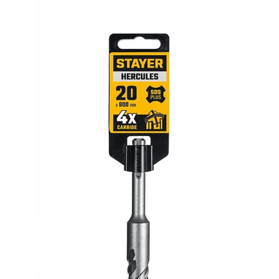 STAYER HERCULES-4Х 20x800 мм, SDS-plus бур (29290-800-20)