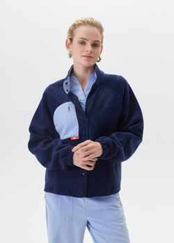 Куртка медицинская женская Аттакай, нэви
