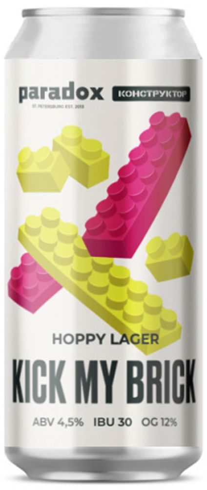 Пиво Парадокс Кик Май Брик / Paradox Kick My Brick 0.45 - банка