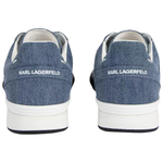 KARL LAGERFELD Low top Canvas Shoes 1.8cm Women"s Blue