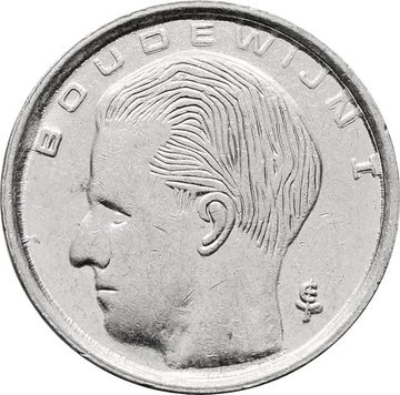 1 франк 1989-1993 Бельгия