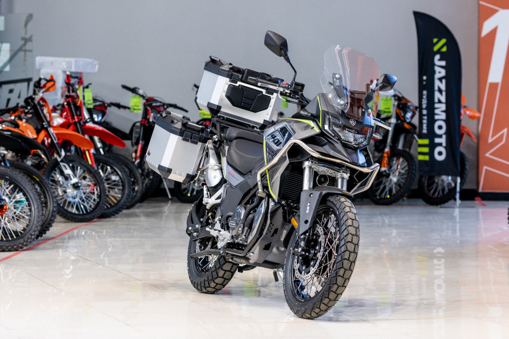 Мотоцикл CYCLONE RX401 (SR400GY-2D) 2024 ПТС серый