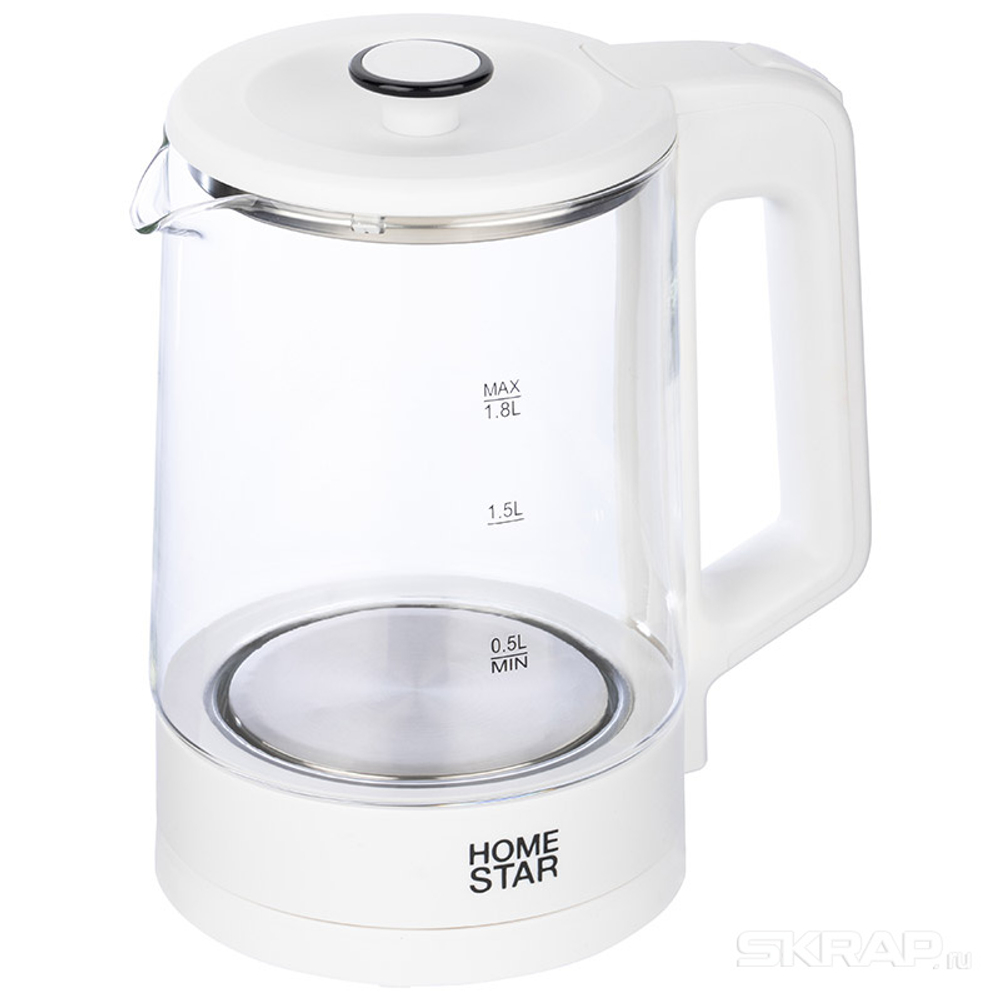 Чайник HOMESTAR HS-1008 белый (107009)