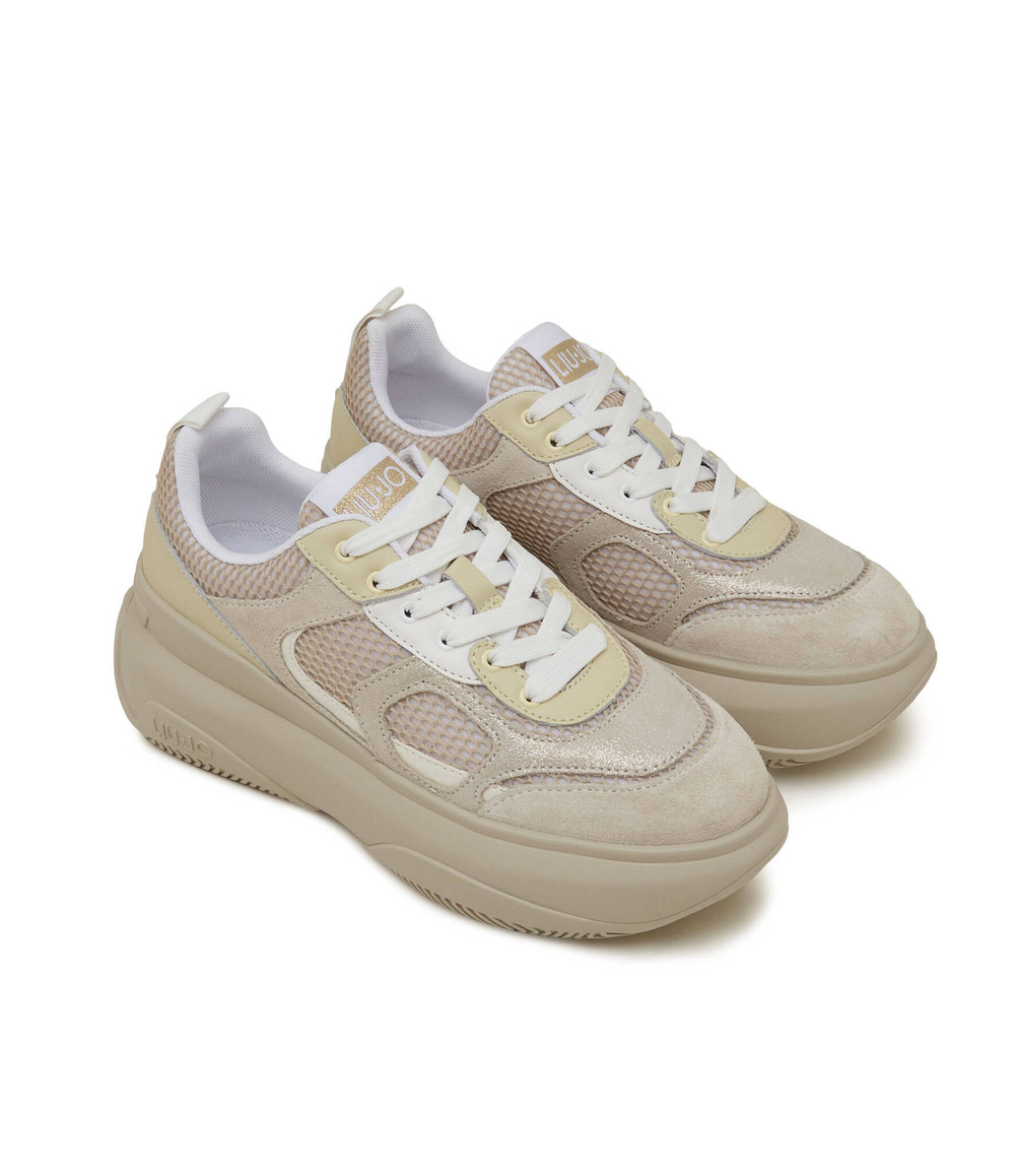 Кроссовки JUNE 14 Liu Jo - бежевый(BF3065 PX390)