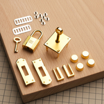 Комплект фурнитуры для сумки Birkin 30/35, цинковый сплав, цвет золото