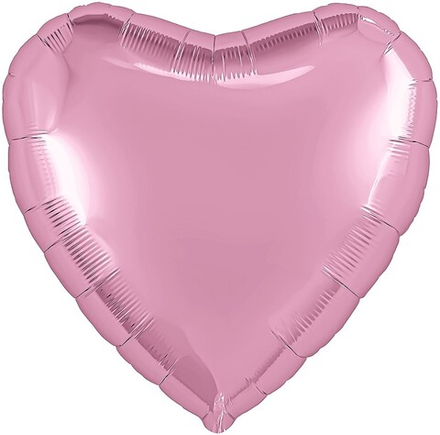 Шар (19""/48 см) Сердце, Фламинго, 1 шт. Д51
