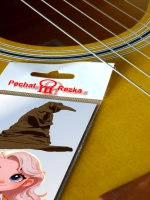 Стикеры - Волшебница и волшебная шляпа