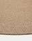 Ковер Despas из синтетических волокон бежевый Ø150 см