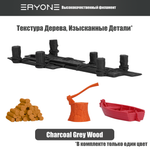Пластик Eryone Charcoal Grey Wood PLA 1.75mm 1kg