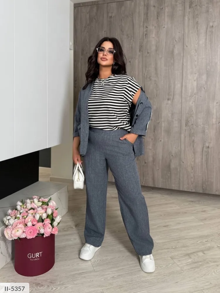 Костюм тройка II-5356 Фабрика Моды