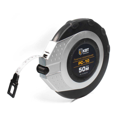 Рулетка строительная РС-10-50х15 серия ПРОФИ КВТ