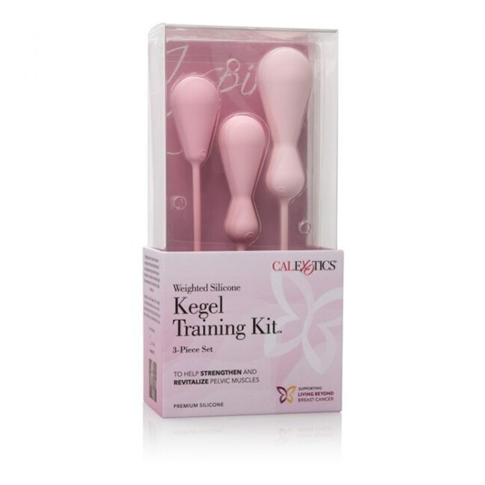 Набор вагинальных кегель Inspire Kegel Training Kit (Цвет: розовый)