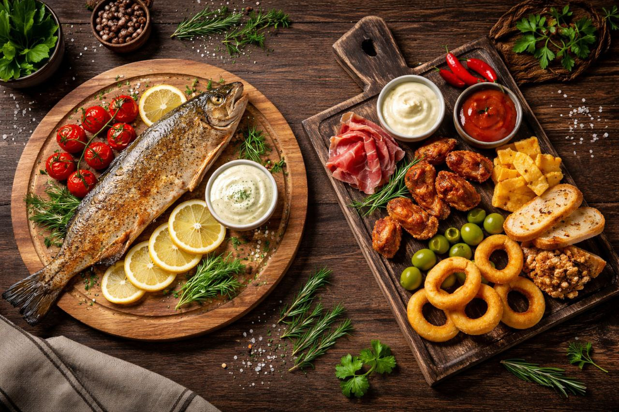 Доски для подачи в ресторане: как выбрать форму под разные блюда