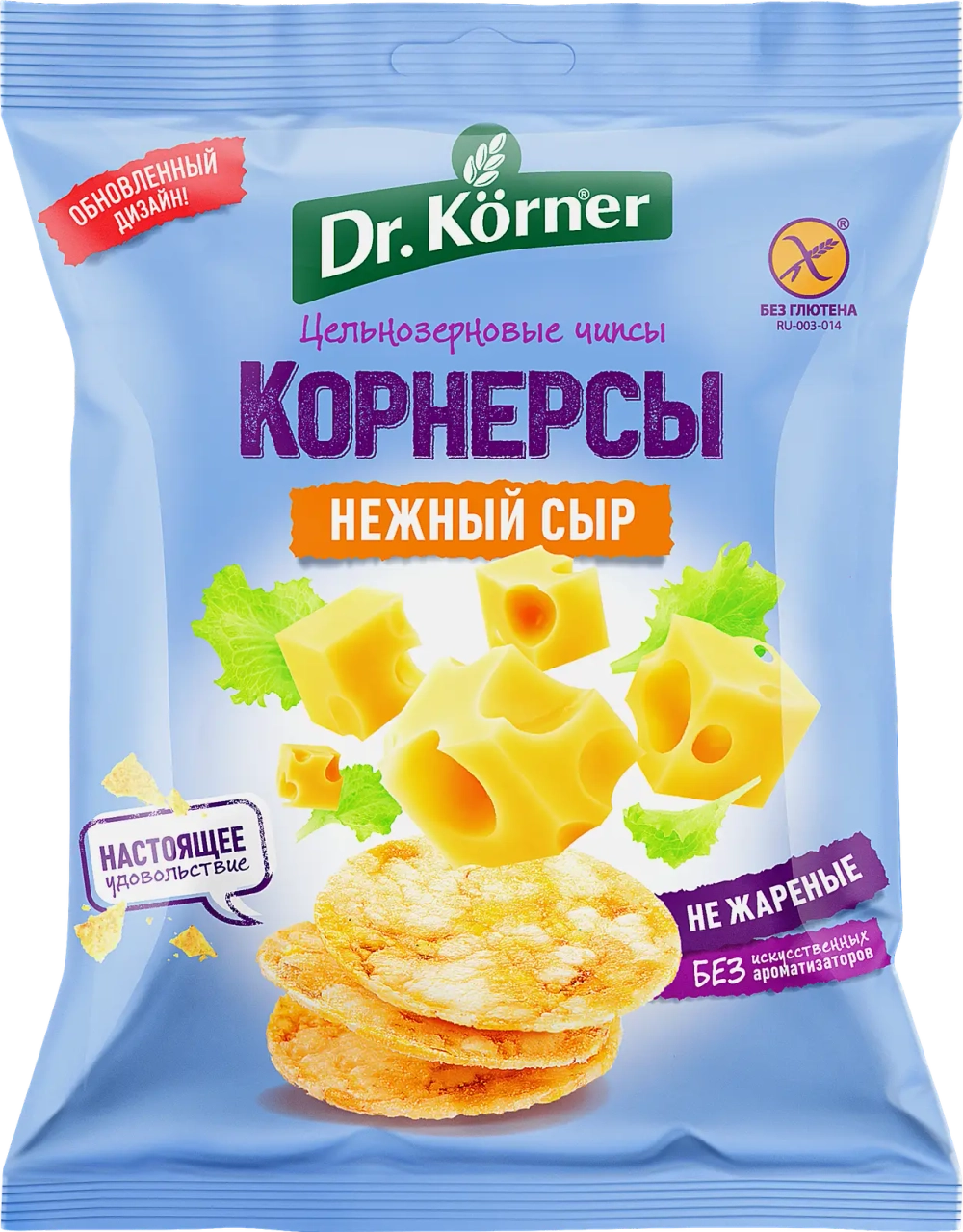 Корнерсы Dr.Korner нежные с сыром 50г