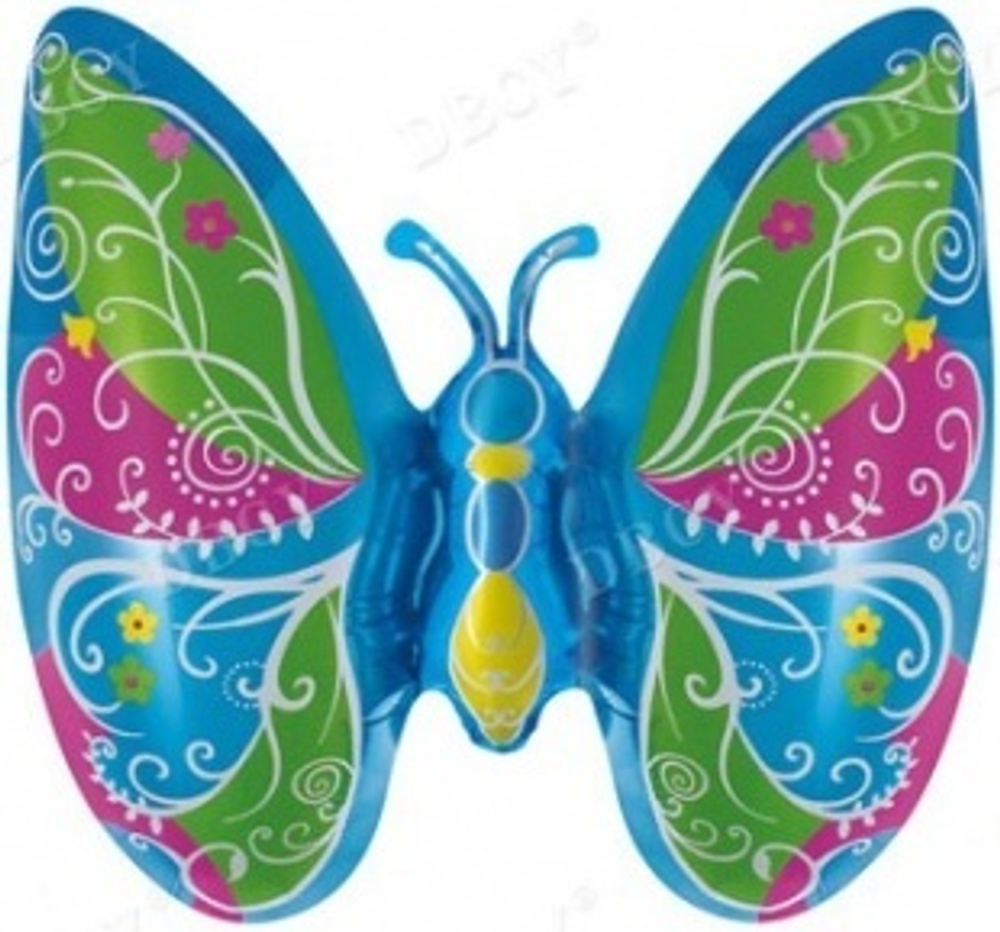 К Фигура Бабочка Синяя 75*48