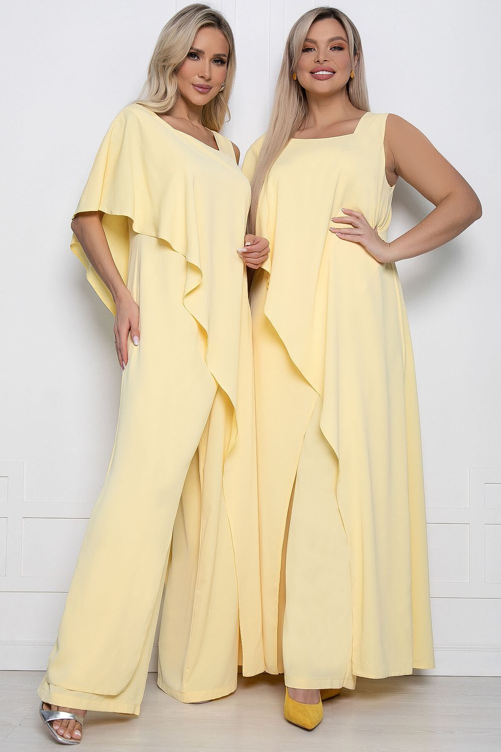 Костюм Вечер в Сан-Ремо желтый К10137 LT Collection (Акция)