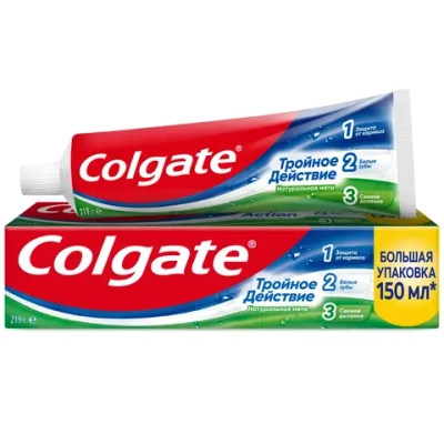 Colgate Зубная паста Тройное действие 150мл