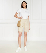 Льняное шорты Calvin Klein - бежевый(K20K206671)