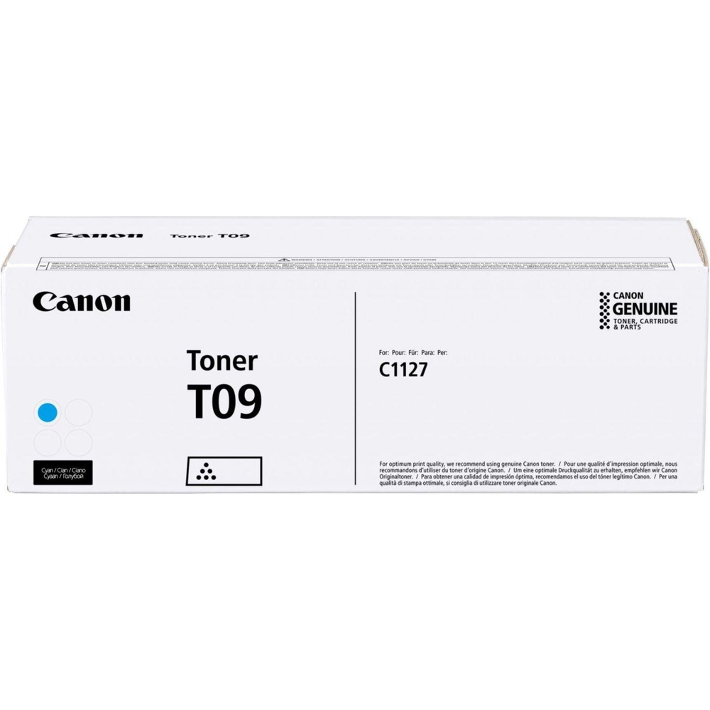 Тонер-картридж Canon Toner 09 C 3019C006 синий  для I-Sensys X C1127i