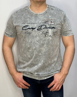 Мужская светлая футболка из коттона