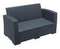 Уличный диван с подушками Monaco Lounge, антрацит