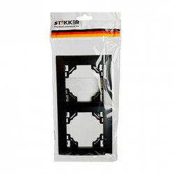 Рамка на 2 поста Stekker Эрна Элегант 49662