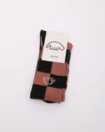 Носки Anteater Big Check Коричневые