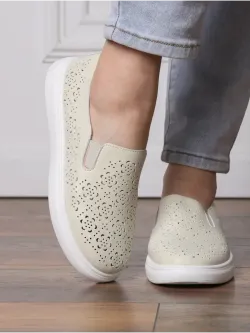 Мокасины летние с перфорацией