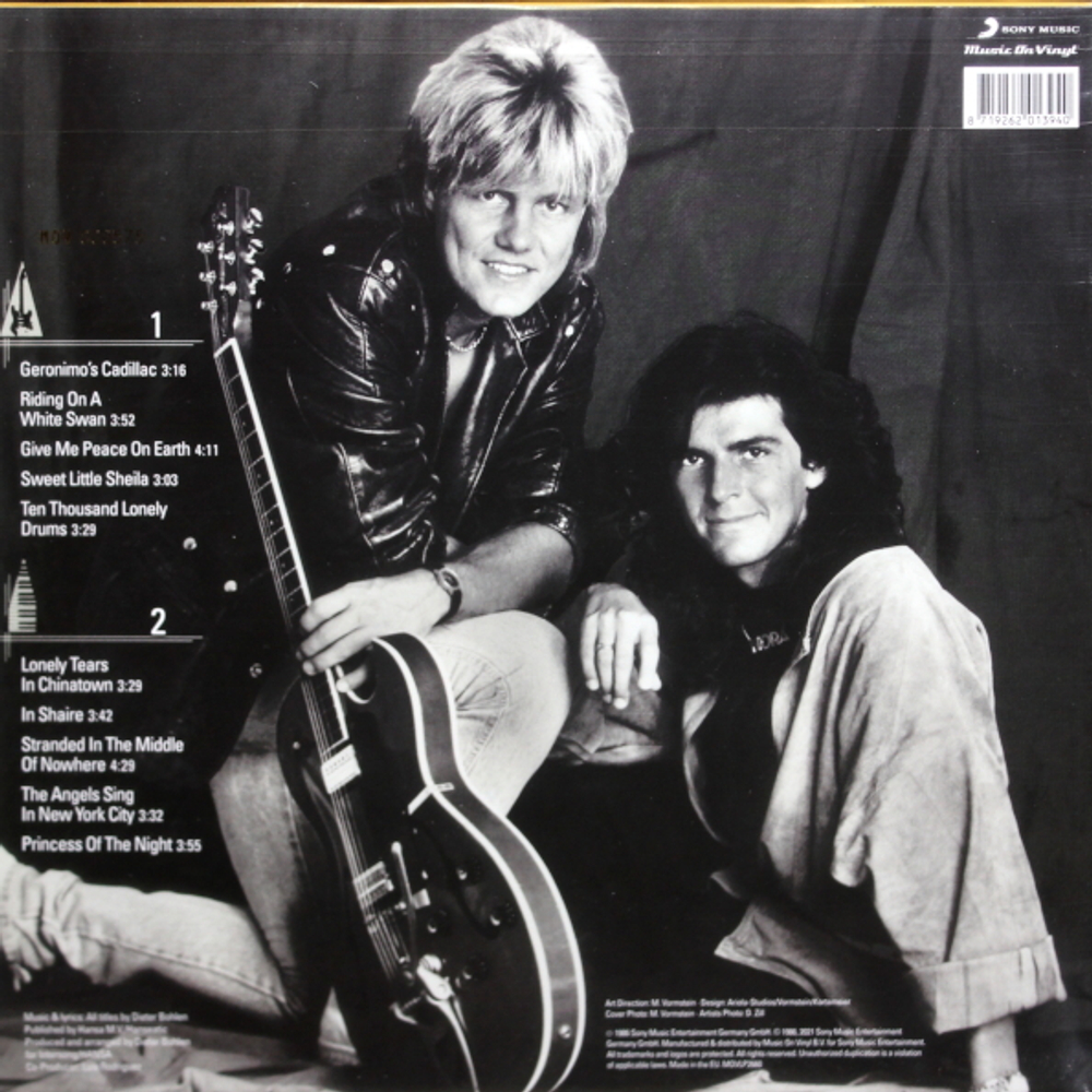 Modern Talking / In The Middle Of Nowhere (The 4th Album)(Coloured Vinyl)(LP)