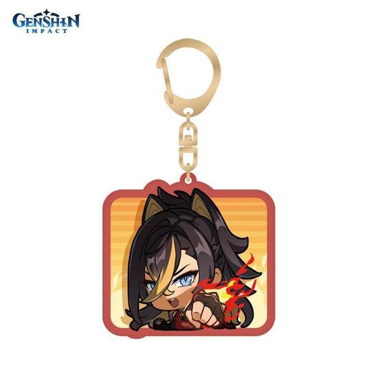 Брелок акриловый Chibi Expressions Dehya 6976068141266