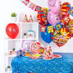 Шар (12''/30 см) Щенячий Патруль, Поздравляем!, Ассорти, пастель, 4 ст, 25 шт.