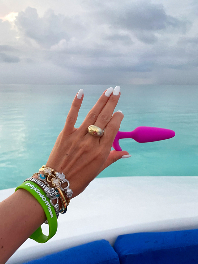 Миниатюрная пробка с вибрацией Gvibe GPlug XS