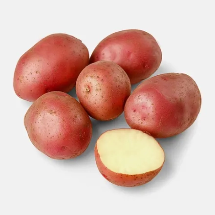 Картофель красный мытый