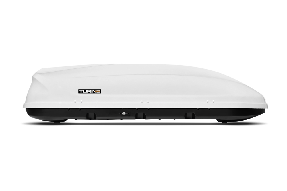 Бокс-багажник на крышу Аэродинамический "Turino Medium" ДВУСТОРОННЕЕ открывание 460л